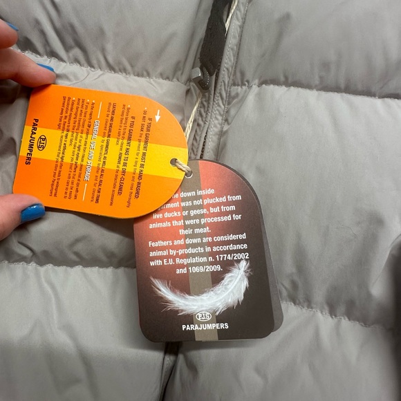 Parajumpers Wilmont Down Puffer Jacket- Men’s XXL, in the color Paloma.  NWT - Picture 7 of 16